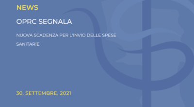 NUOVA SCADENZA PER L’INVIO DELLE SPESE SANITARIE