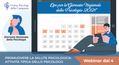 OPRC per la Giornata Nazionale della Psicologia 2021