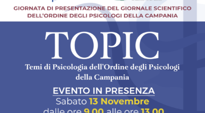 GIORNATA DI PRESENTAZIONE DEL GIORNALE SCIENTIFICO DELL’ORDINE DEGLI PSICOLOGI DELLA CAMPANIA