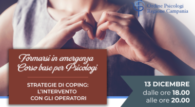 “Strategie di coping: l’intervento con gli operatori”