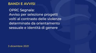 Avviso pubblico