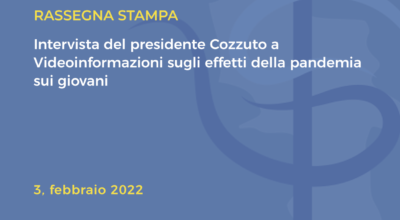 Intervista del presidente Cozzuto a Videoinformazioni sugli effetti della pandemia sui giovani