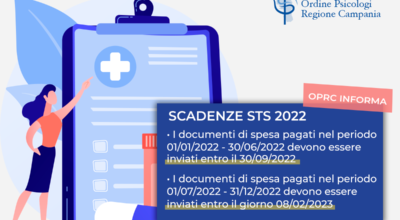 OPRC INFORMA: SCADENZE STS 2022