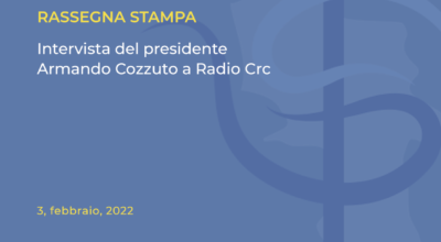 Intervista del presidente Armando Cozzuto a Radio Crc