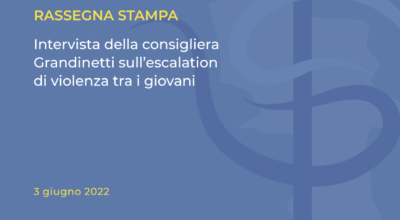 Intervista della consigliera Grandinetti sull’escalation di violenza tra i giovani