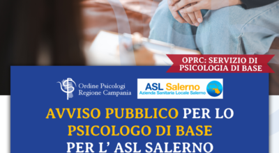 Avviso Psicologo di Base Salerno