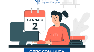 OPRC COMUNICA: 2 GENNAIO 2023 CHIUSURA SEGRETERIA