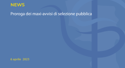 Proroga dei maxi-avvisi di selezione pubblica