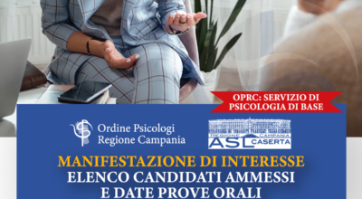 Manifestazione di interesse Asl Caserta – elenco candidati ammessi e prove orali