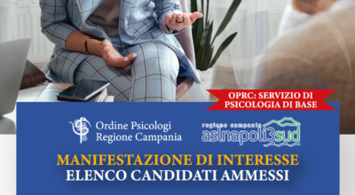 MANIFESTAZIONE DI INTERESSE ASL NAPOLI 3 SUD – ELENCO CANDIDATI AMMESSI