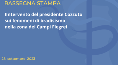 Intervento del presidente Cozzuto sui fenomeni di bradisismo nella zona dei Campi Flegrei