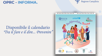 OPRC INFORMA: Disponibile il calendario “Tra il fare e il dire… Prevenire”.