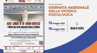 15 e 16 maggio 2025: Prima Giornata Nazionale della Ricerca Psicologica – AIP