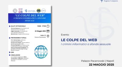 “Le colpe del web. I crimini informatici a sfondo sessuale”