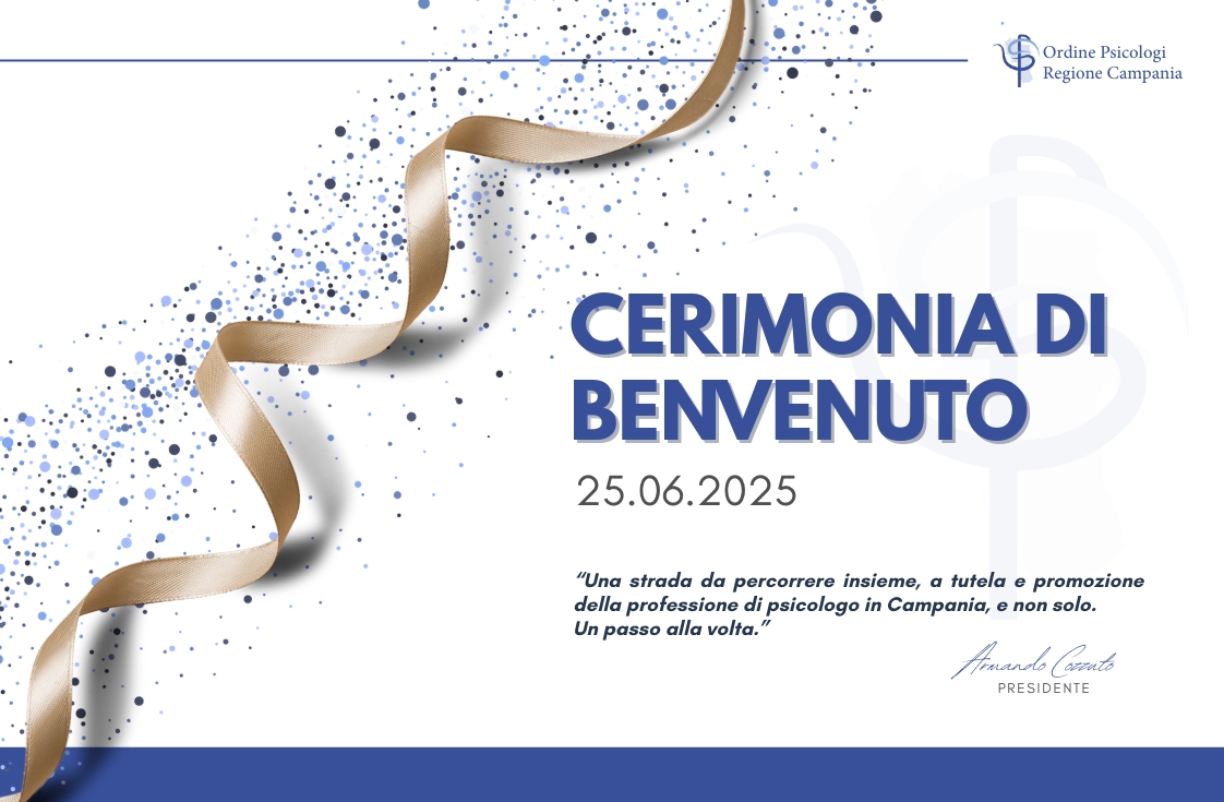 25 giugno 2025: Cerimonia di Benvenuto alle nuove e ai nuovi iscritti