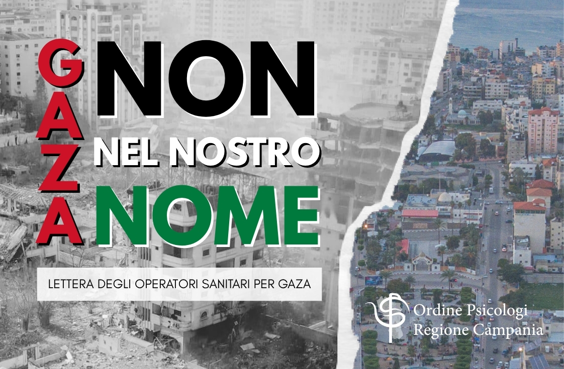 Adesione alla Lettera agli Ordini Sanitari per Gaza