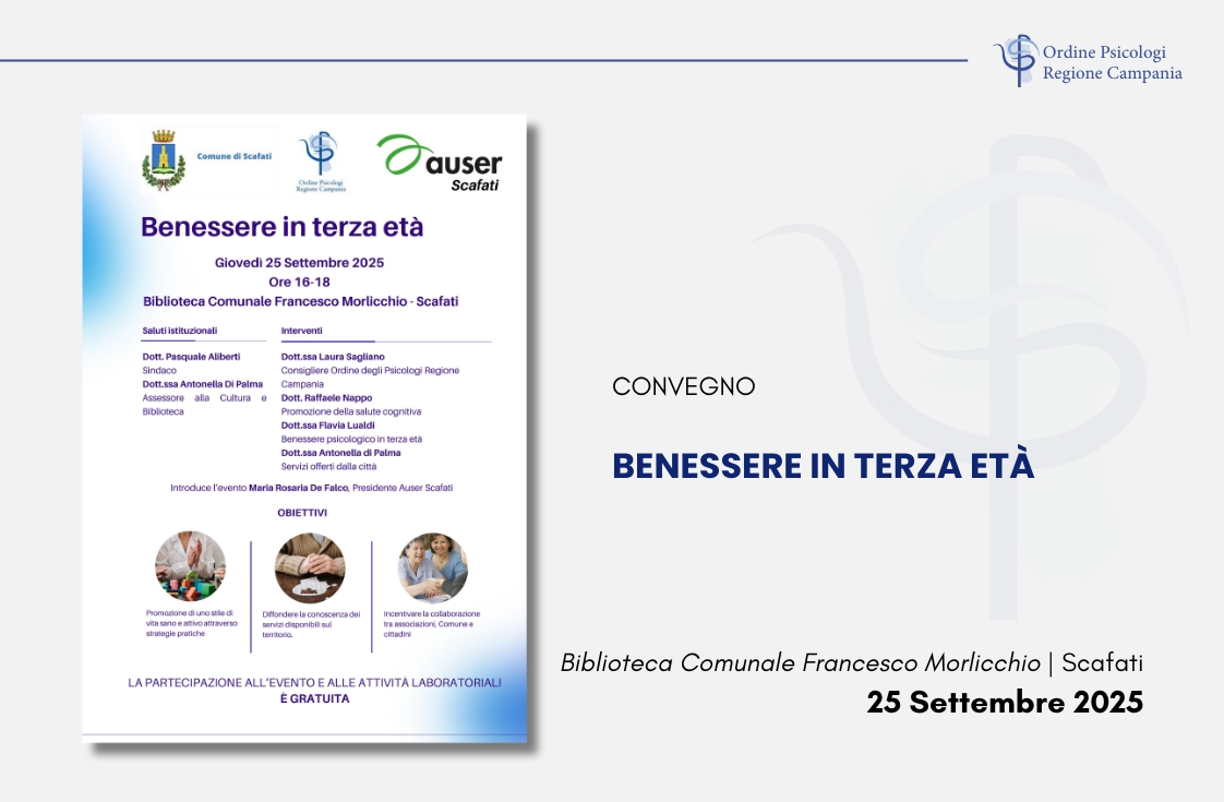 Benessere in terza età