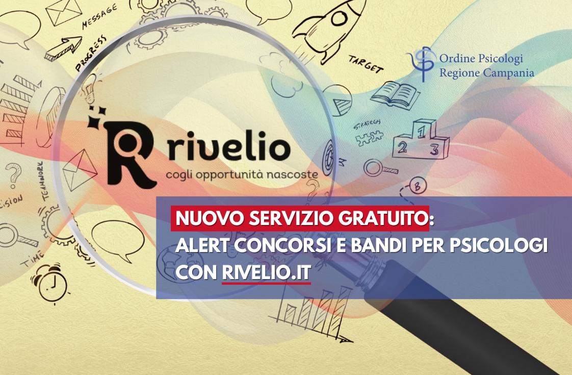 Nuovo servizio gratuito: alert concorsi e bandi per psicologi con Rivelio.it