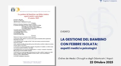 La gestione del bambino con febbre isolata: aspetti medici e psicologici