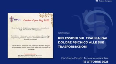 Open Day – Scuola di Specializzazione SiPGI