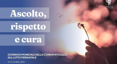 15 ottobre 2025: Giornata Mondiale della Consapevolezza sul lutto perinatale
