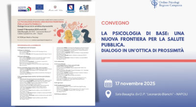 La Psicologia di Base: una nuova frontiera per la salute pubblica – Dialogo tra servizi in un’ottica di prossimità