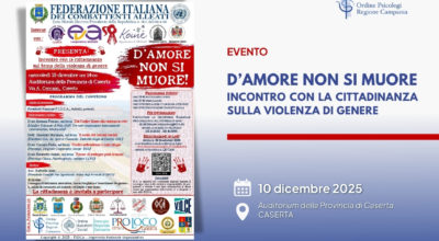 D’Amore non si muore. Incontro con la cittadinanza sulla violenza di genere