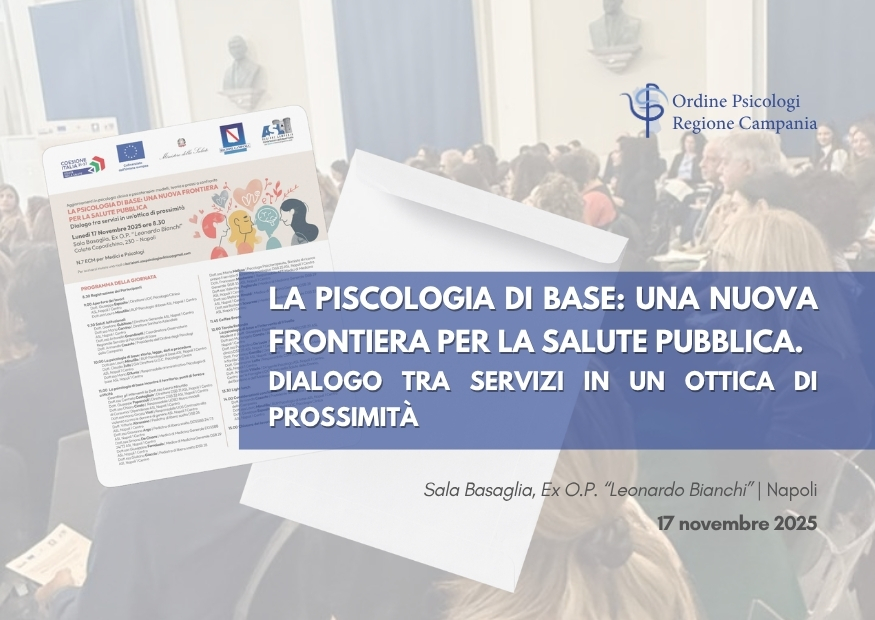 La Psicologia di Base: una nuova frontiera per la salute pubblica. Dialogo tra servizi in un’ottica di prossimità.