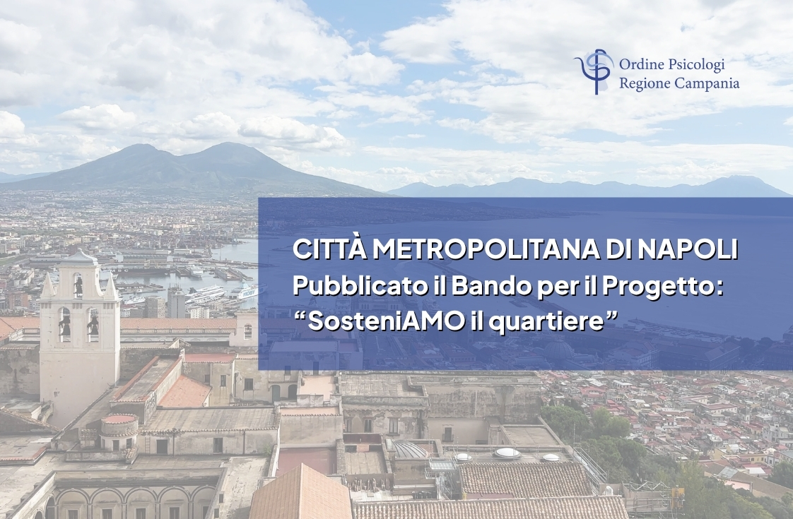 Città Metropolitana di Napoli – Progetto “SosteniAMO il Quartiere”