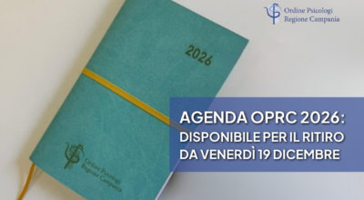 AGENDA OPRC 2026 disponibile per il ritiro