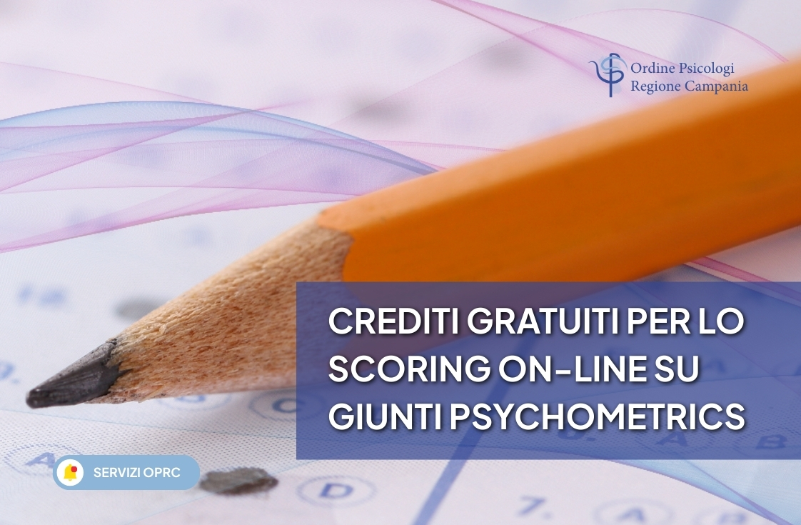 Crediti Giunti Testing gratuiti per iscritte e iscritti OPRC