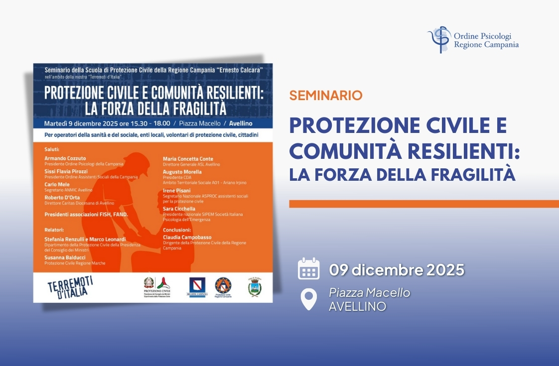 Protezione Civile e Comunità Resilienti: la forza della Fragilità