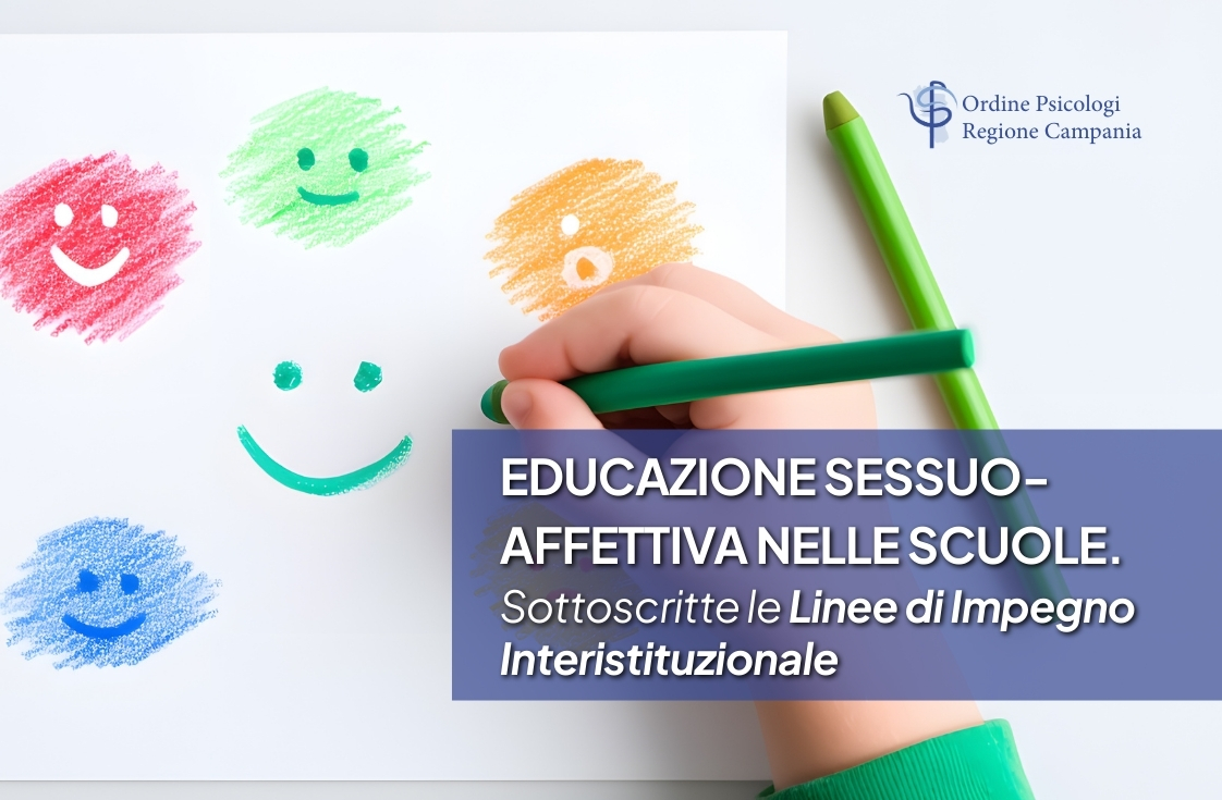 Educazione sessuo-affettiva nelle scuole: sottoscritte le Linee di Impegno Interistituzionale