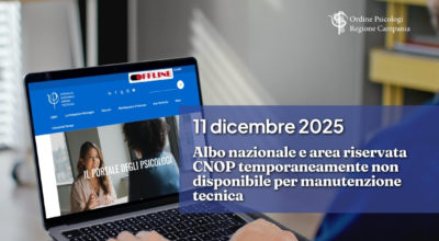 Albo Nazionale e Area riservata CNOP in manutenzione