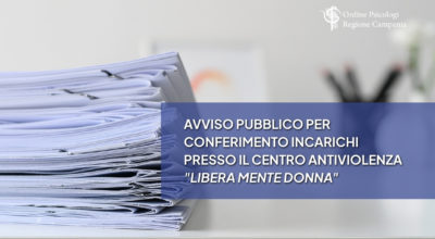 Avviso pubblico: conferimento incarichi presso il Centro antiviolenza “Libera Mente Donna”