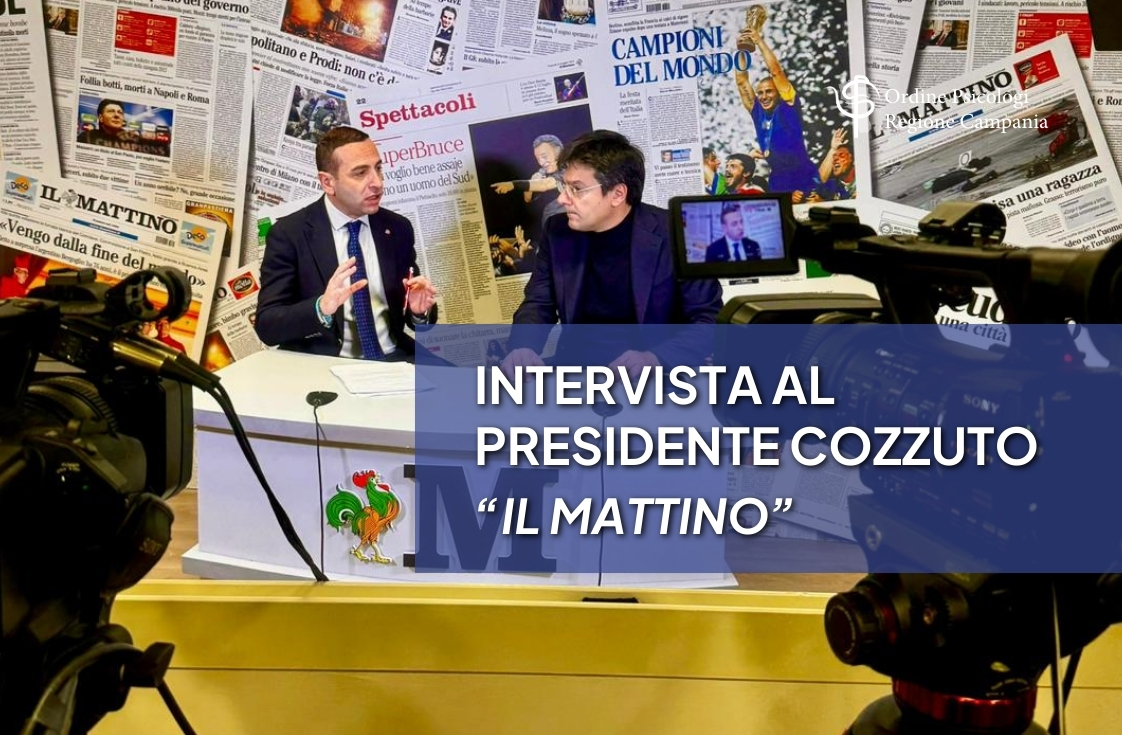 Intervista al Presidente Cozzuto – Il Mattino
