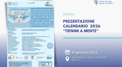 Presentazione “Tienimi a mente” – XXI ed. del calendario sulla salute mentale