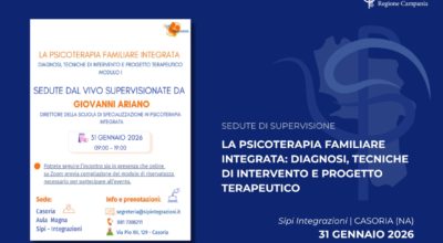 La Psicoterapia Familiare Integrata: diagnosi, tecniche di intervento e progetto terapeutico