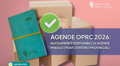 Nuovamente disponibili le Agende OPRC 2026 presso i punti di ritiro provinciali