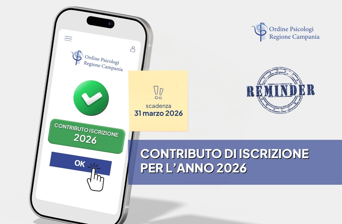 Reminder Pagamento Contributo di Iscrizione 2026