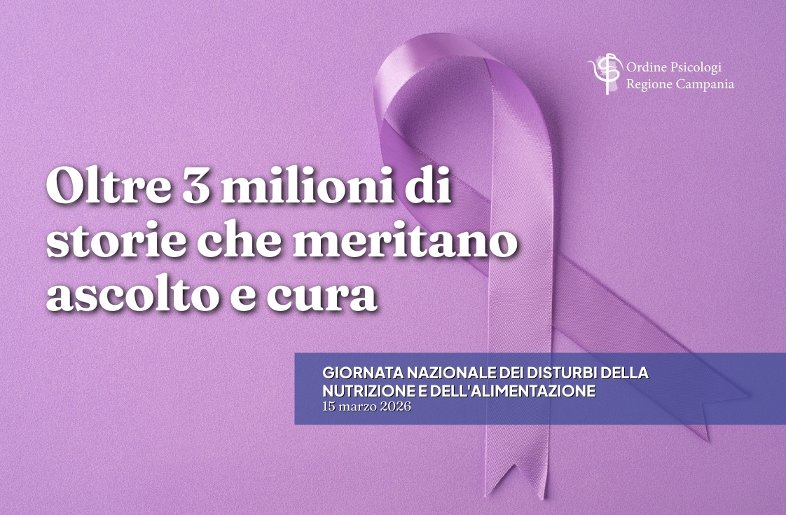 Giornata Nazionale dei Disturbi della Nutrizione e dell’Alimentazione – 15 marzo 2026