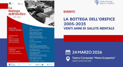 La Bottega dell’Orefice 2005-2025. Venti anni di Salute Mentale