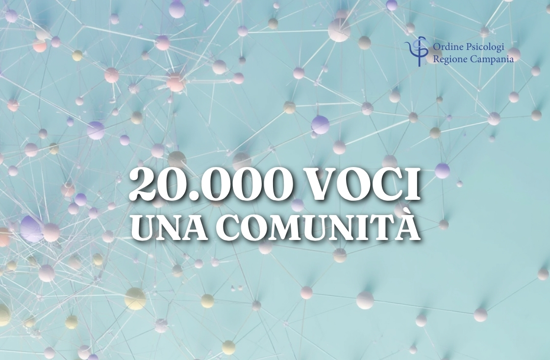 20.000 voci. Una comunità.