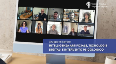 Gruppo di Lavoro “Intelligenza Artificiale, Tecnologie Digitali e Intervento Psicologico”