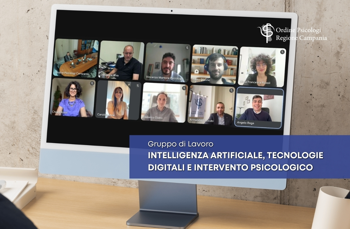 Gruppo di Lavoro “Intelligenza Artificiale, Tecnologie Digitali e Intervento Psicologico”