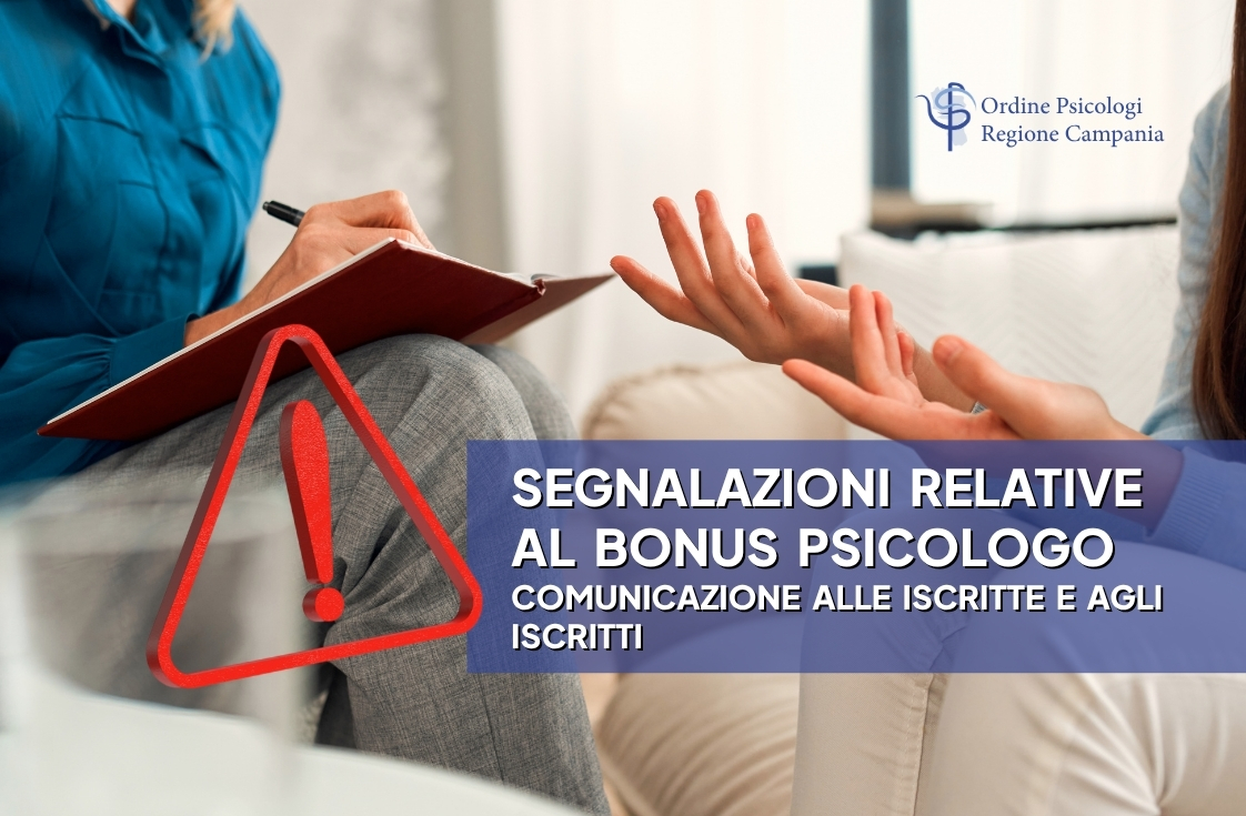 Segnalazione illeciti Bonus Psicologo
