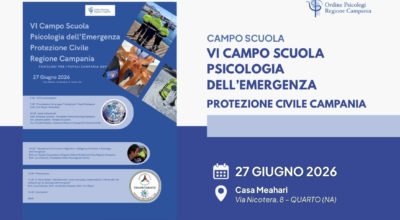 VI Campo Scuola Regionale degli Psicologi dell’Emergenza Urgenza