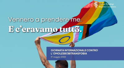 Giornata Internazionale contro l’Omolesbobitransfobia – 17 maggio 2026