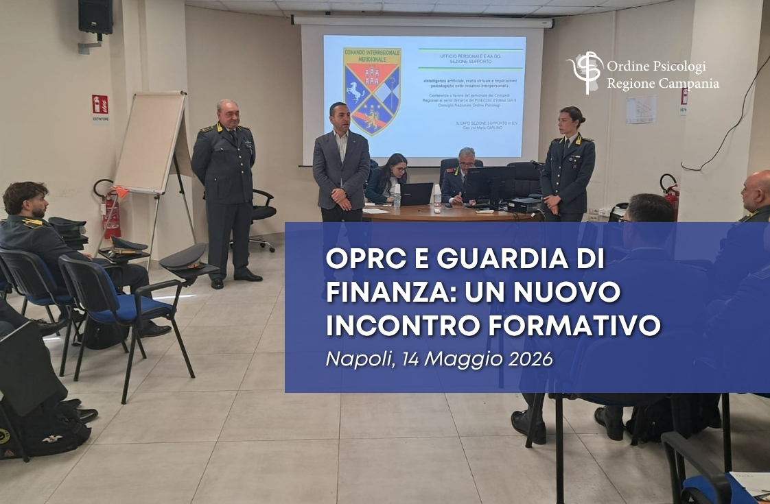 OPRC e Guardia di Finanza: un nuovo incontro formativo nell’ambito del Protocollo d’Intesa GdF-CNOP