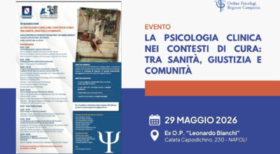 La psicologia clinica nei contesti di cura: tra sanità, giustizia e comunità